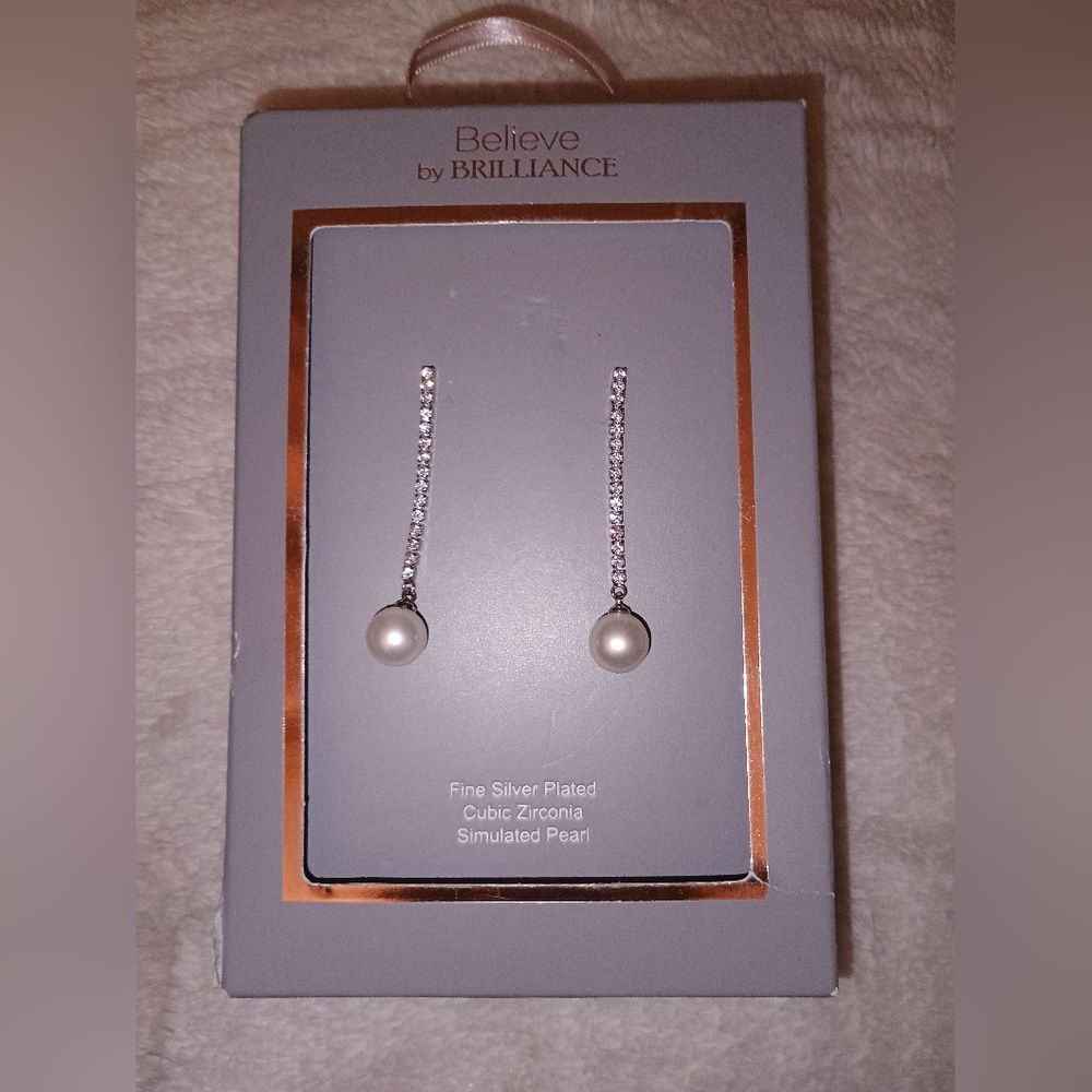 Believe By Brilliance Cubic Zirconia Earrings